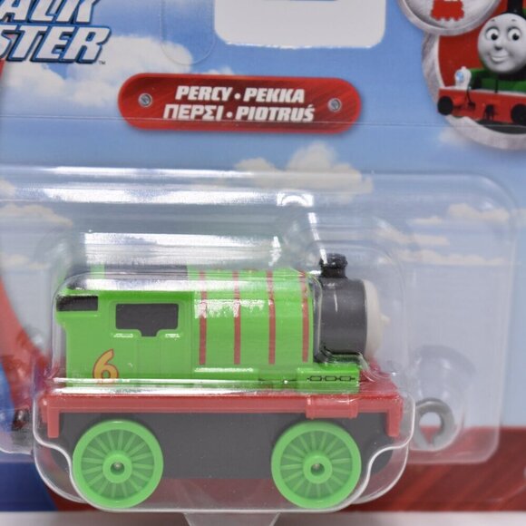 Percy 6 Diecast Trackmaster Push Along Train Engine Thomas & Friends 2018 New - Picture 4 of 10